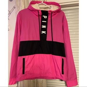 Victoria’s secret PINK Sherpa Lined Windbreaker